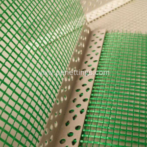 Perforated PVC Corner with Fiberglass Mesh Bead